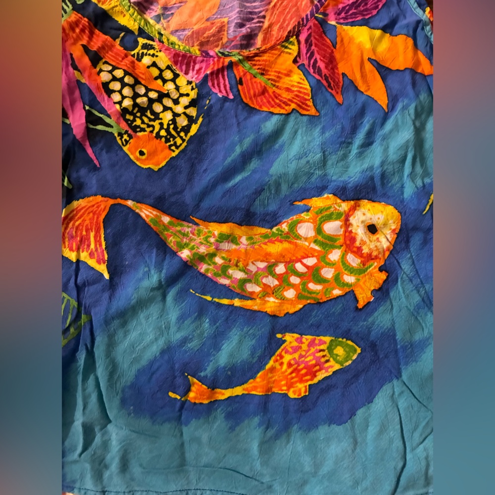 Jams World Koi Fish Montego Bay Set in XL - Picture 4 of 14